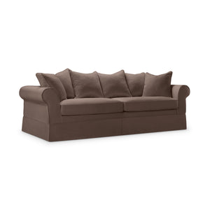 Willis Roll Arm Slipcover Sofa