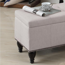 Load image into Gallery viewer, Darrah Upholstered Storage Bench