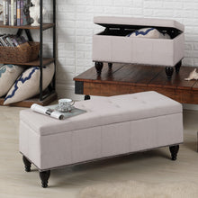 Load image into Gallery viewer, Darrah Upholstered Storage Bench