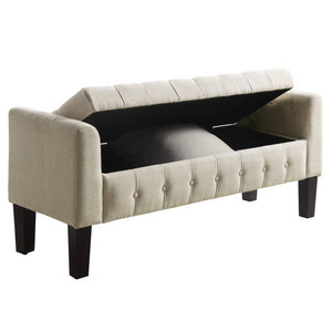 Charlton Tufted Upholstered Storage Bench